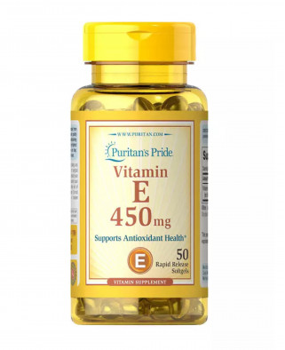 Vitamin E 450 mg 50 Softgels